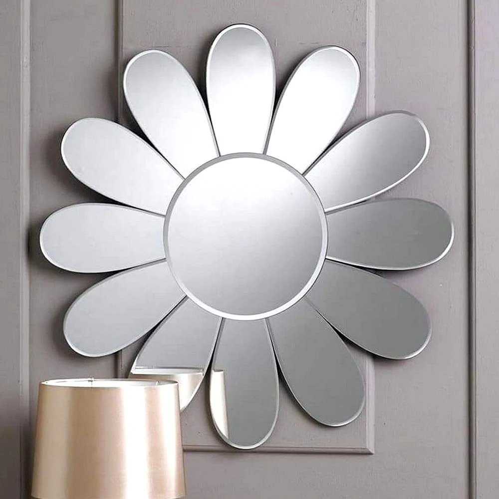 Handmade Petal Bloom Wall Mirror Handmade Petal Bloom Wall Mirror